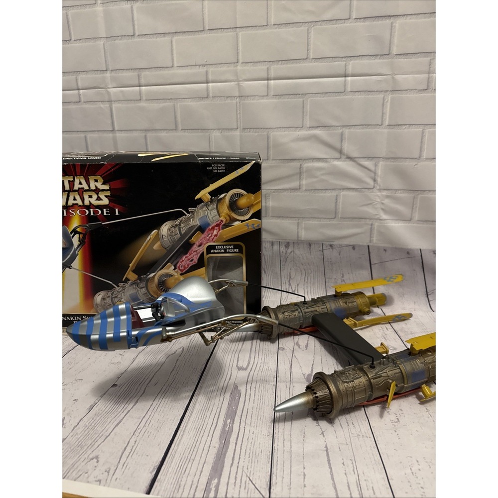 Star Wars Episode I Hasbro Anakin Skywalker Pod Racer Phantom Menace 1999 Toy